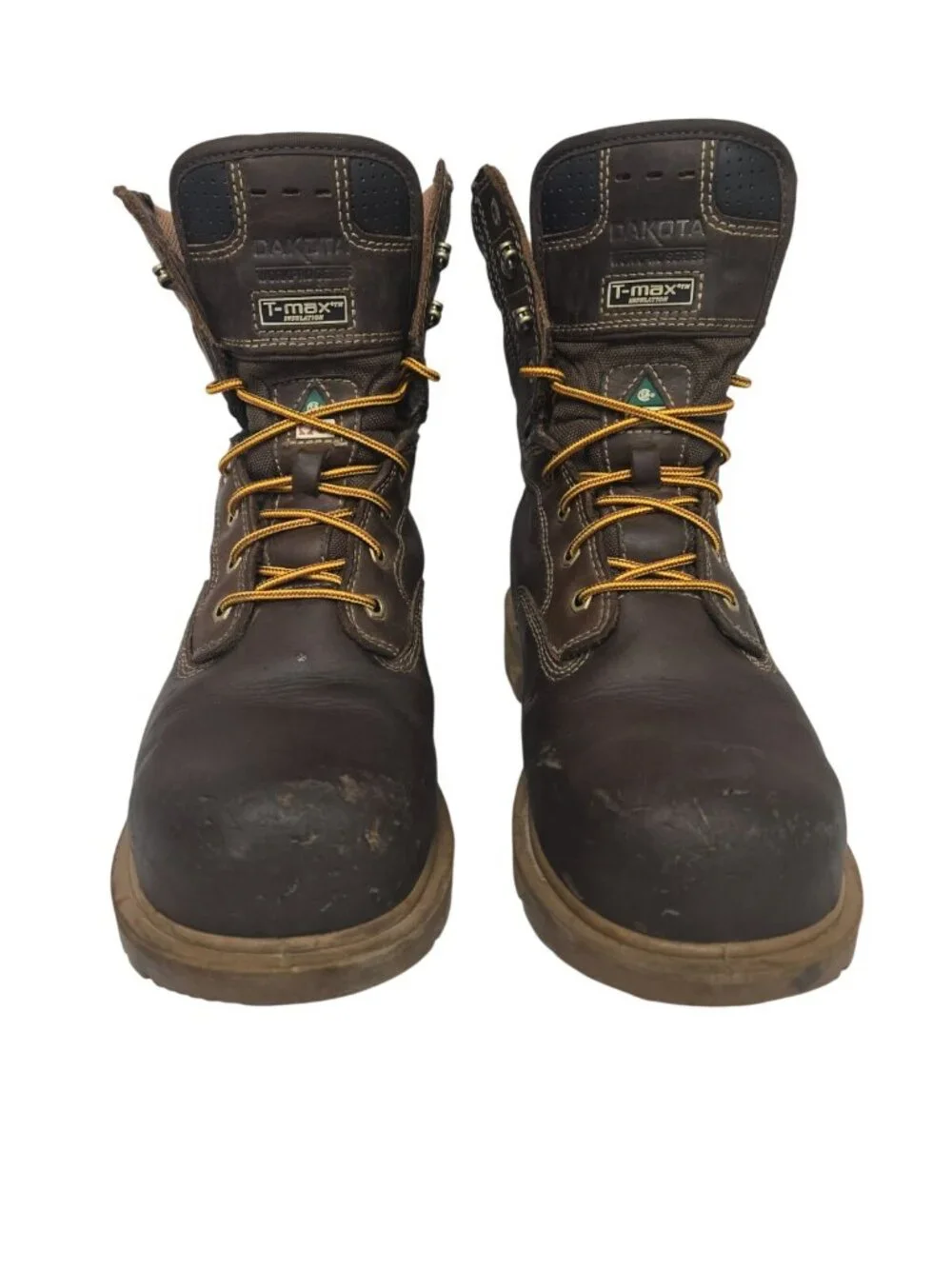 DAKOTA Men's 8517 Quad Comfort 8 Inch Steel Toe Composite Plate Work Boots 10.5W